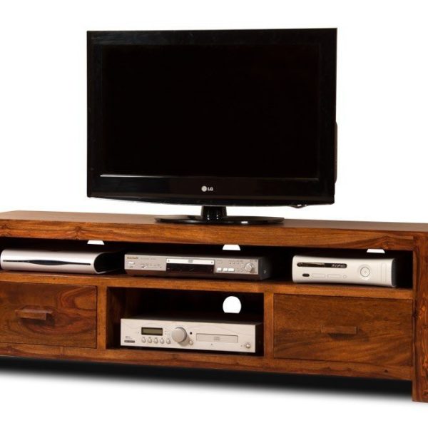 wooden tv unit