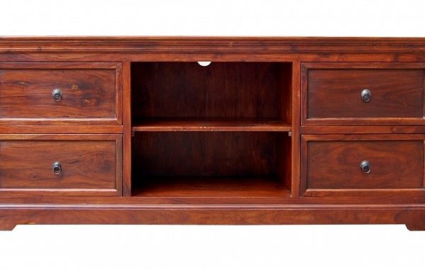sheesham solid wood tv cabinet